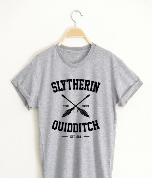 Slytherin Quidditch T shirt Adult Unisex for men and women