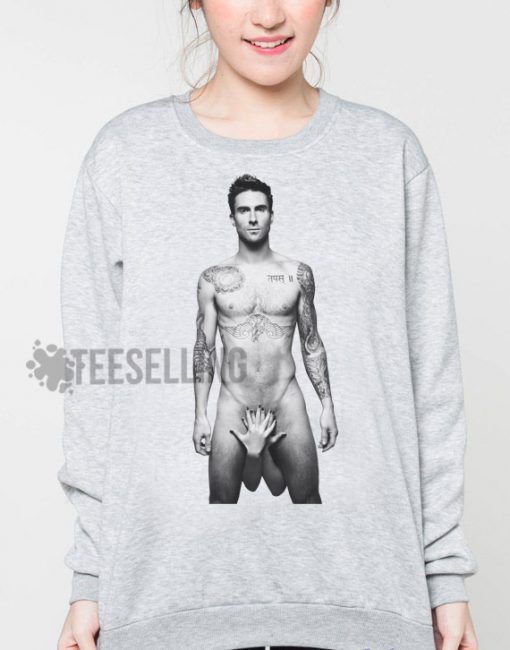 Adam Levine Maroon 5 Naked Unisex adult sweatshirts