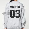 Draco Malfoy Harry Potter Unisex adult sweatshirts