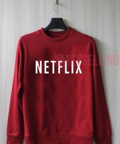 Netflix logo Unisex adult sweatshirts