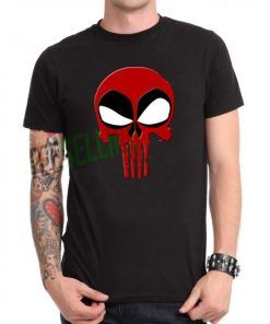 Punisher Deadpool T-shirt Adult Unisex