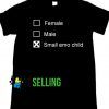Small Emo Child Adult Unisex T shirt