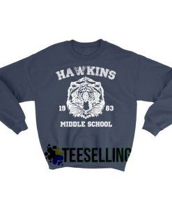 Hawkins Tiger Sweatshirts Unisex Adult