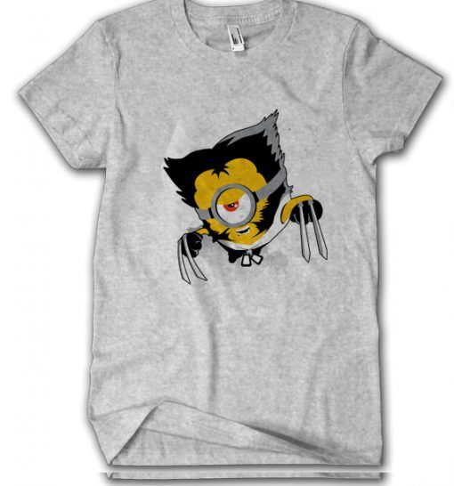 Wolverine Minion T-shirt Adult Unisex