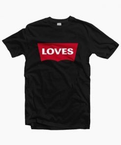 Loves T Shirt Vintage black 510x601