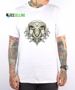 Head Of A Metal Goat Hell T-shirt