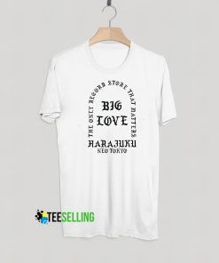 Big Love Harajuku T shirt Adult Unisex