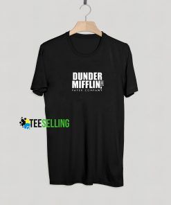 Dunder Mifflin Paper Company T shirt Adult Unisex
