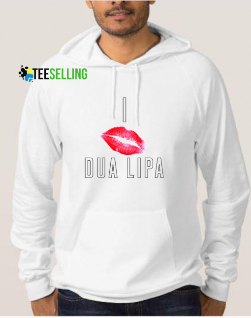 I Kiss Dua Lipa Hoodies