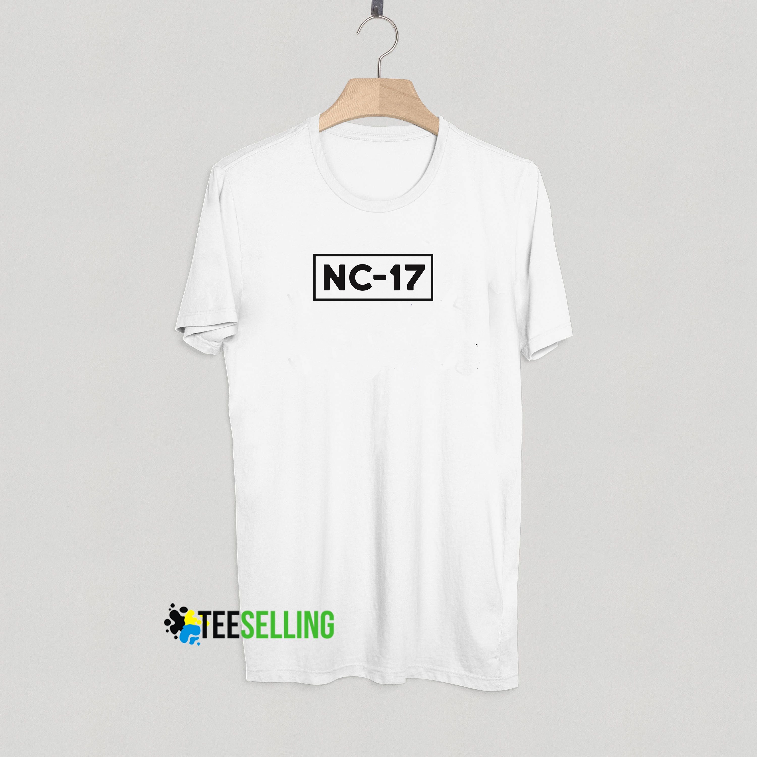 NC-17 T shirt Adult Unisex For Men and Women Size XS,S,M,L,XL,2XL,3XL