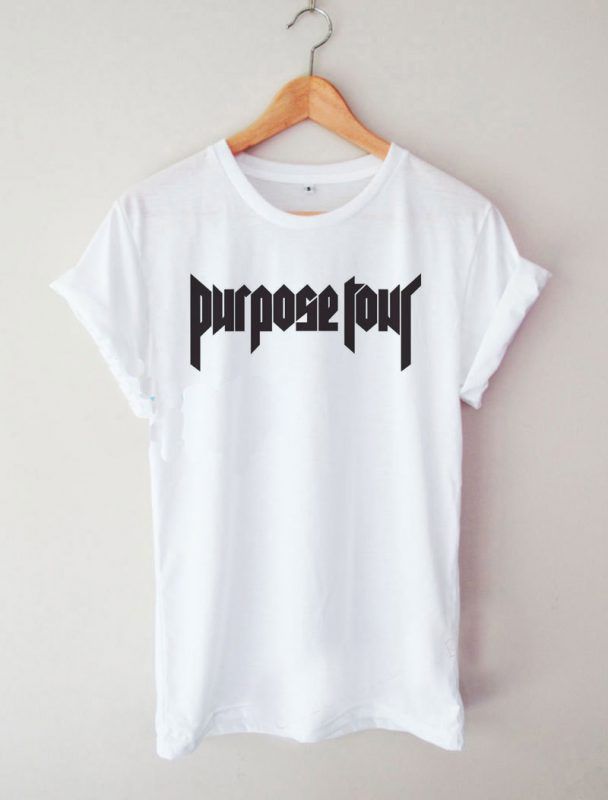 Justin Bieber Purpose Tour 2016 T Shirt Adult Unisex