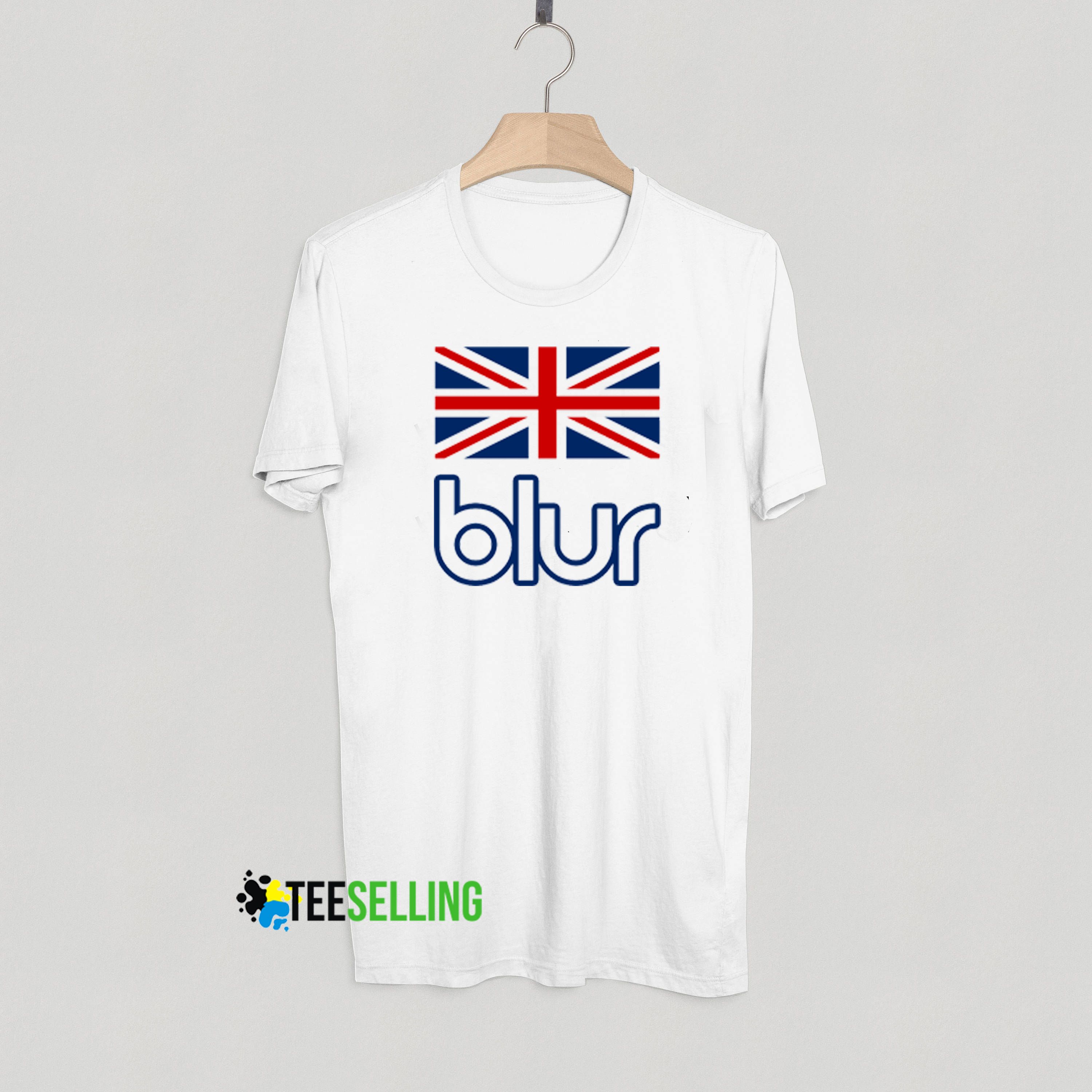 blur band t shirt