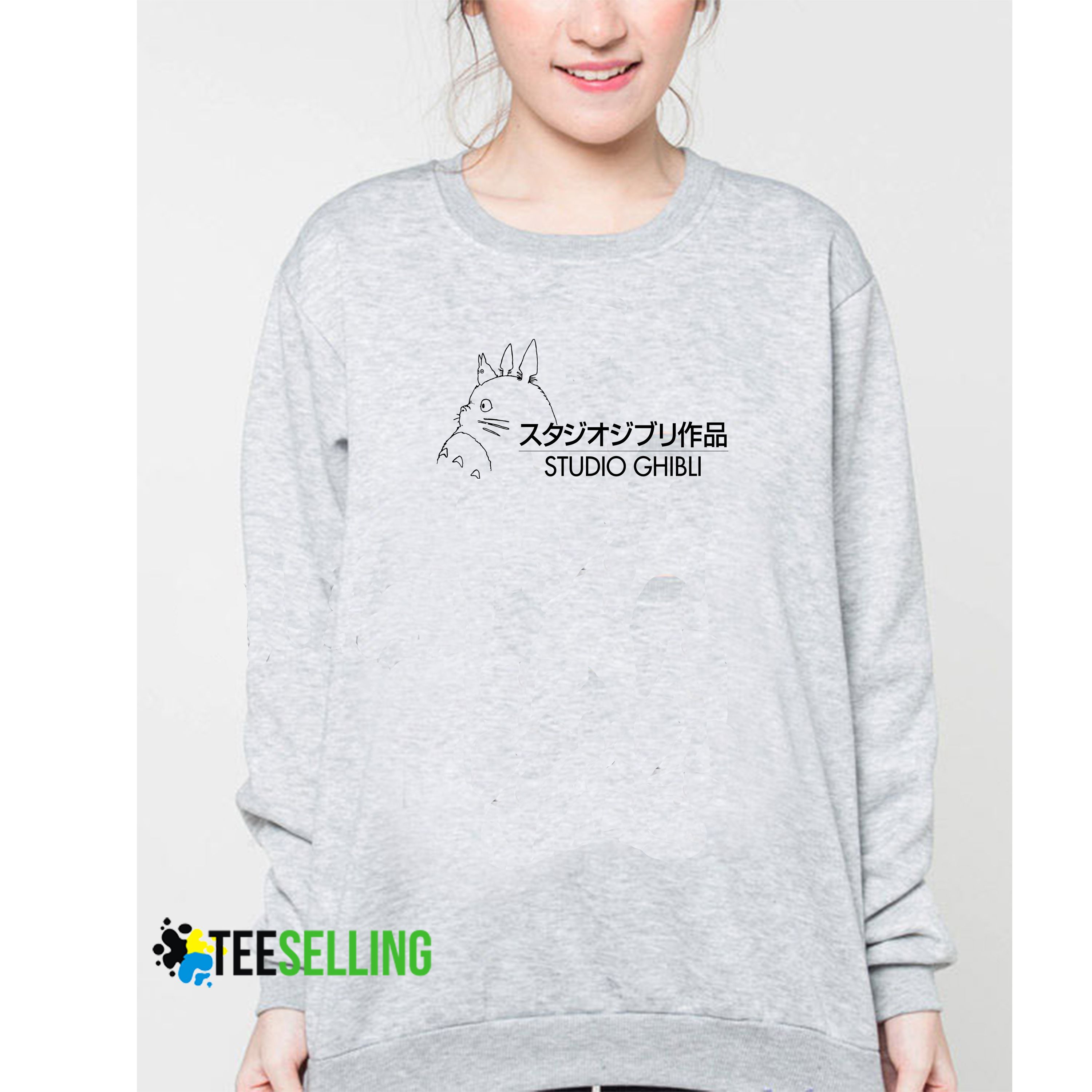 Studio Ghibli Sweatshirt Unisex Adult Size S,M,L,XL,2XL,3XL