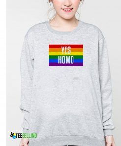 Yes Homo Unisex Adult sweatshirt Size S,M,L,XL,2XL,3XL