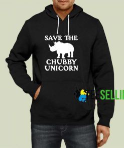 Save The Chubby Unicorn Hoodie Adult Unisex