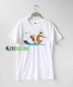 Calvin and The Hobbes T shirt Adult Unisex