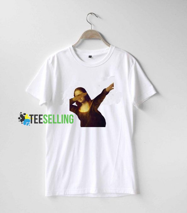 t shirt mona lisa dab