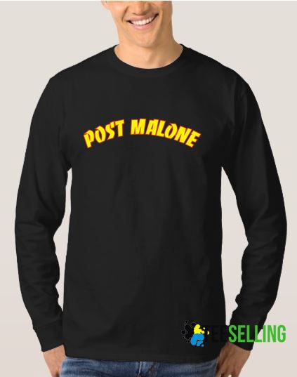 post malone crewneck