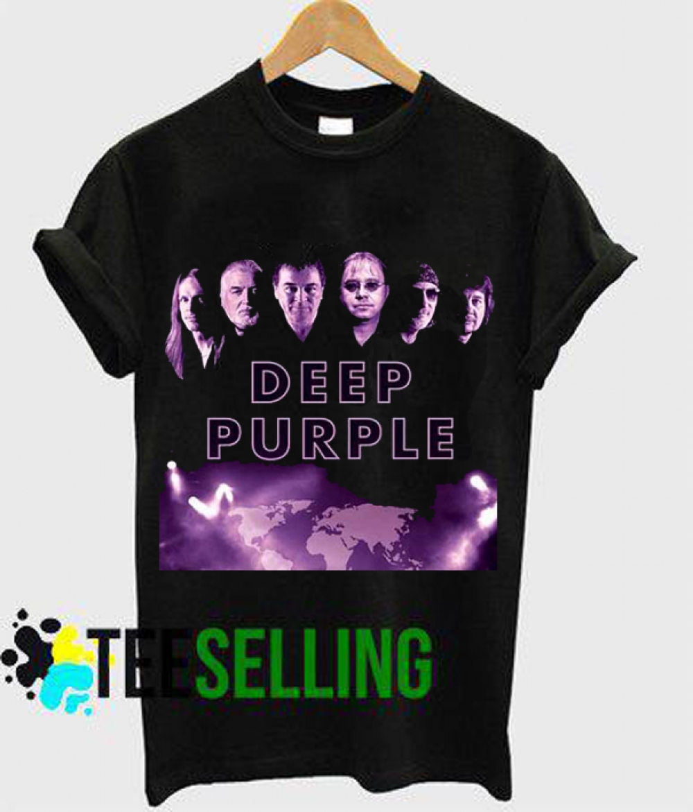 Deep Purple T Shirt Adult Unisex For Men And Woman 