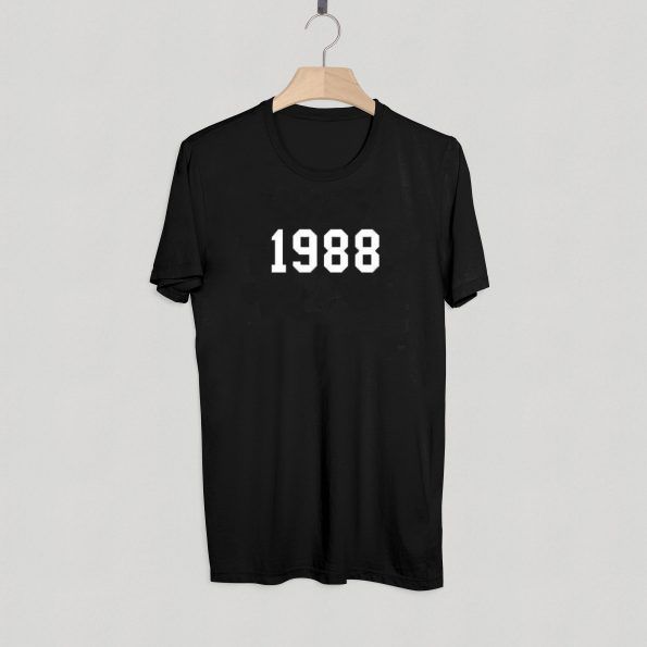 1988 30th Birthday T shirt Adult Unisex Size S-3XL