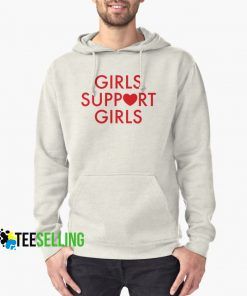 Girls Support Girls Hoodie Adult Unisex