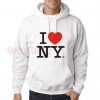 I Love New York Hoodie Adult Unisex Size S-3XL
