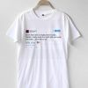 Niall Horan twitter dont wanna see a single person T-Shirts Adult Unisex
