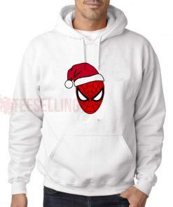 Spiderman Hat Christmas Hoodie Adult Unisex Size S-3XL