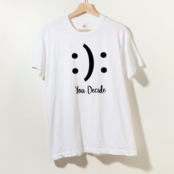 happy sad t shirt