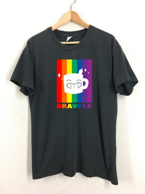 Drawfee Supports Pride T Shirt Unisex Adult For Men And Women