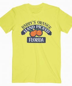 Barry Orange Hand Picked Florida Unisex Adult T Shirt