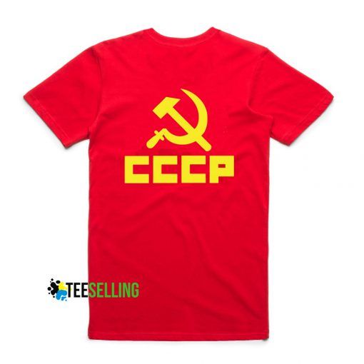 CCCP Russian Communist Party T Shirt Adult Unisex Size S-3XL