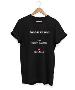 Drake Scorpion 2018 Tour Merch T Shirt Adult Unisex