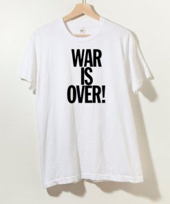 Yoko Ono War I s Over T shirt Adult Unisex Size S-3XL
