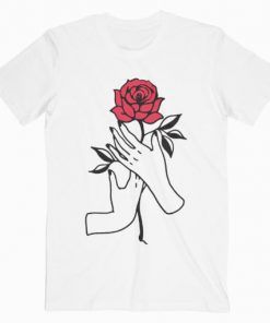 Aesthetic Rose T-Shirt Adult Unisex Size S-3XL
