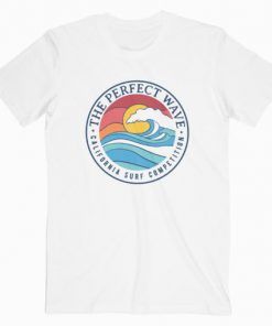 California Perfect Wave Summer T-Shirt Adult Unisex Size S-3XL