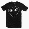 Heart T Shirt Graphic Tees T-Shirt Adult Unisex Size S-3XL