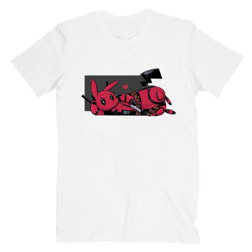 Pika Pool Red T shirt Unisex Adult Size S-3XL