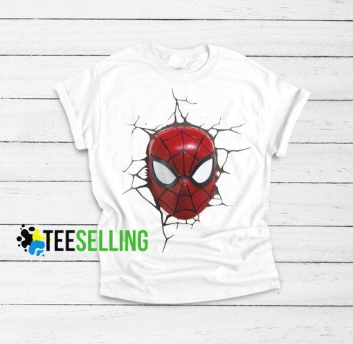 Comic Marvel Face SpiderMan Cheap Graphic Tees T shirt Unisex Adult