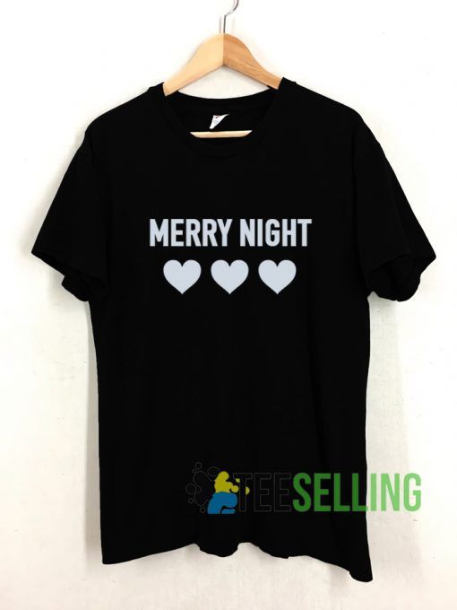 Merry Night T shirt Unisex Adult Size S-3XL