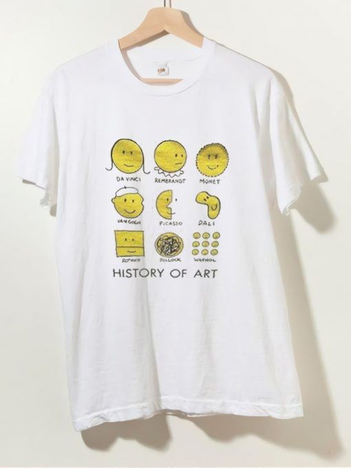 History Of Art T shirt Unisex Adult Size S-3XL