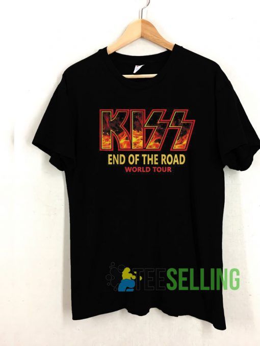 Kiss End Of The Road Tour 2019 T shirt Unisex Adult Size S-3XL