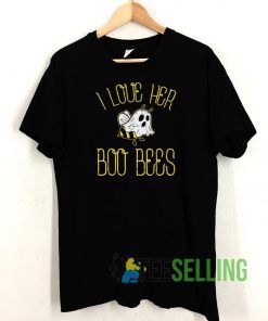 I Love Her Boo Bees T shirt Unisex Adult Size S-3XL