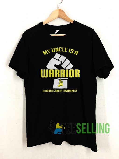 My Uncle is a Warrior Bladder Cancer Awareness T shirt Unisex Adult Size S-3XL