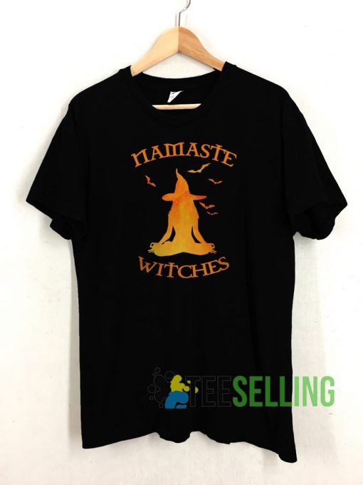 Namaste Yoga Witches T shirt Unisex Adult Size S-3XL