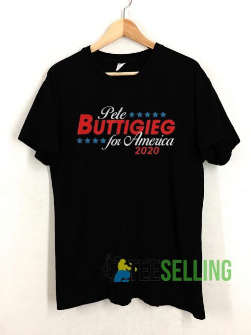 Vote Pete Buttigieg America President 2020 T shirt Unisex Adult Size S-3XL