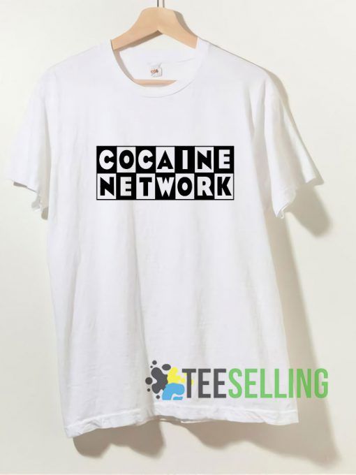 Cocaine Network T shirt Adult Unisex Size S-3XL