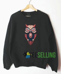 Colorful Owl Sweatshirt Unisex