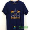 EERS Up Horns Down T shirt Adult Unisex Size S-3XL