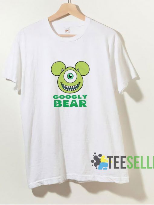 Googly Bear Mike Wazowski T shirt Adult Unisex Size S-3XL
